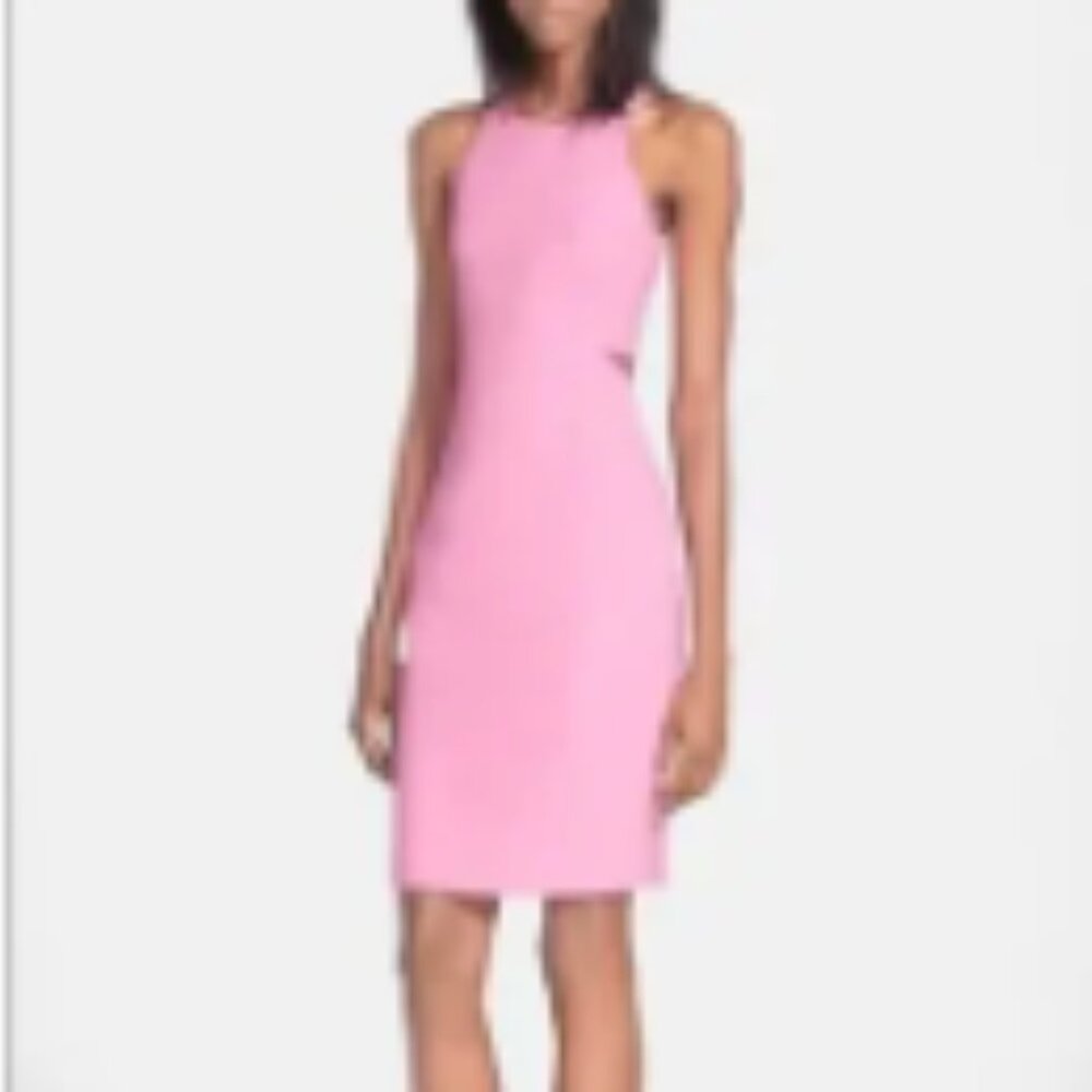 Elizabeth and James Lela pink Cutout Dress